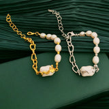 Natural Pearl Bracelet High Copper Chain Bracelet For Women Gift