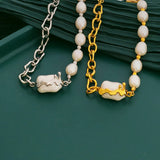 Natural Pearl Bracelet High Copper Chain Bracelet For Women Gift