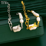 Natural Pearl Bracelet High Copper Chain Bracelet For Women Gift
