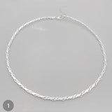 Rose Necklace vergoldete Halskette Schmuck indisch