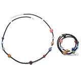 Solar System Galaxy Planets Stone Beads Necklace for Women
