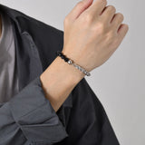 Stainless Steel Flower Basket Chain Bracelet