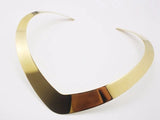 Bohemian V Shape Bib Collar Torques Necklaces Silver