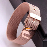 Adjustable Stainless Steel Bracelet Wristband for Men and Women