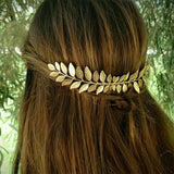 Vintage Hair Clip Silver Punk Leaves Comb Hairpins Women Girls Party Accessories