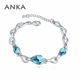 Crystal Water Drop Bracelet - Women's Jewelry