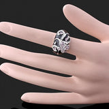 Butterfly Alloy Ring Pink Enamel Real Austria Crystal Women