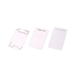Set of 50 Classical Pattern Necklace/Bracelet Cards