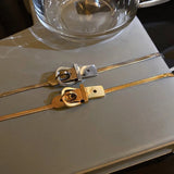 Women Titanium Steel Torques Neck Necklace Jewelry