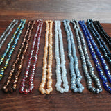 Crystal Beads Knotted Long Necklace for Women