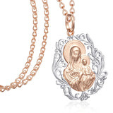 Snail Necklace Rose/White Pendant 585 Jewelry God Chains