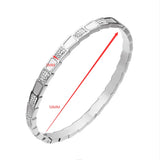 Snake Bone Buckle Stainless Steel Bracelet for Couples