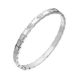 Snake Bone Buckle Stainless Steel Bracelet for Couples