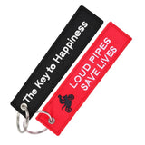 Bijoux Keychain for Motorcycles Key Tag Key Fobs Key Ring Chaveiro