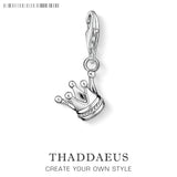 King Crown Pendant Charm Necklace for Women Men