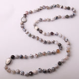 10mm Natural S Handmake Crystal Pearl Charm Necklace