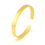 22k Yellow Bracelet Jewelry Women Wedding Engagement Statement Bangles