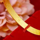 22k Yellow Bracelet Jewelry Women Wedding Engagement Statement Bangles