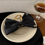 Double Sided Bow-Knot Hair Clip Hairpins Satin Barrette Hair Accessories