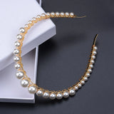 Baroque Faux Pearl Hairband for Women