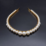 Baroque Faux Pearl Hairband for Women
