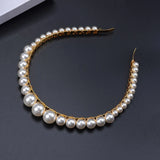 Baroque Faux Pearl Hairband for Women