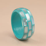 Guff Bangles For Women Acrylic Resin Wide Bracelets