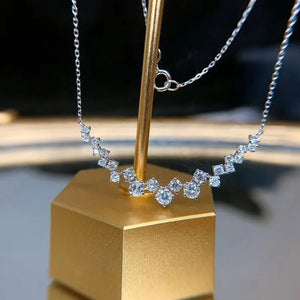 Zircon Charm Choker Short Chain Necklace for Women