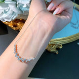 Zircon Charm Choker Short Chain Necklace for Women