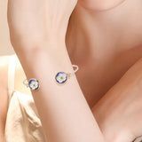 Adjustable Sublimation Blank Cuff Opening Bracelet 10pcs/lot