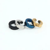 Punk Earrings Titanium Steel Anti Allergy Clip Ear Nails