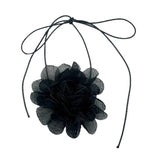 Lace Necklace Chokers For Women Rose Flower Neckband Collar