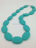 Silicone Weave Teething Necklace for Mommy
