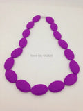 Silicone Weave Teething Necklace for Mommy