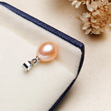 5A Flawless Cultured Pearl Pendant with Clasp for DIY Necklace