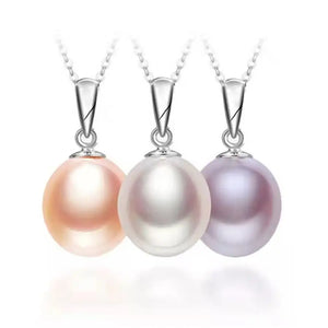 5A Flawless Cultured Pearl Pendant with Clasp for DIY Necklace