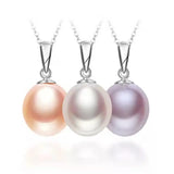 5A Flawless Cultured Pearl Pendant with Clasp for DIY Necklace