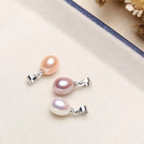 5A Flawless Cultured Pearl Pendant with Clasp for DIY Necklace