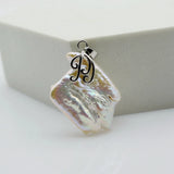Natural Freshwater Pearl Pendant Baroque Ladies Necklace