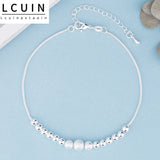 Lady Silver Anklet with Top Ball - Party Birthday Gift