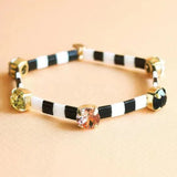 Lady High Bracelet Colourful Plexiglass Bangles Stackable Women Armband