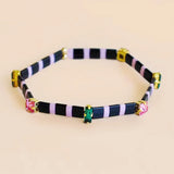 Lady High Bracelet Colourful Plexiglass Bangles Stackable Women Armband