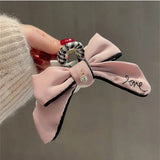 Cartoon Ponytail Clip Cat Scratch Clip Fabric Hair Accessories for Women