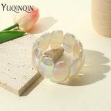 Colorful Acrylic Beads Cuff Bracelet for Women