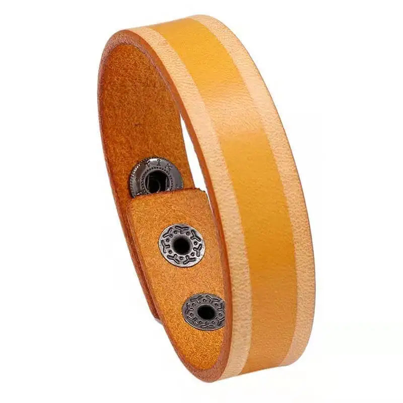 Vintage Leather Bracelet Punk Rope Wrap Wristband