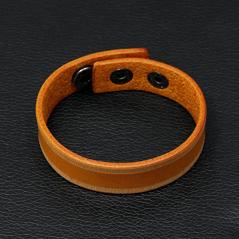 Vintage Leather Bracelet Punk Rope Wrap Wristband