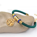 Life Tree Woven Bracelet 925 Silver Tibetan Buddhism Jewelry