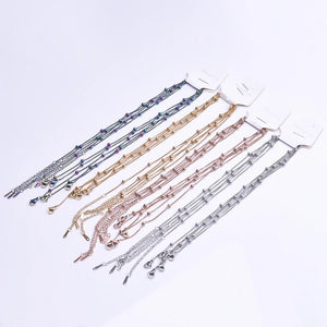 Stainless Steel Chain Necklace Beads Jewelry Choker