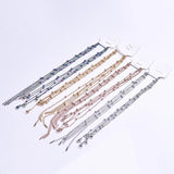 Stainless Steel Chain Necklace Beads Jewelry Choker