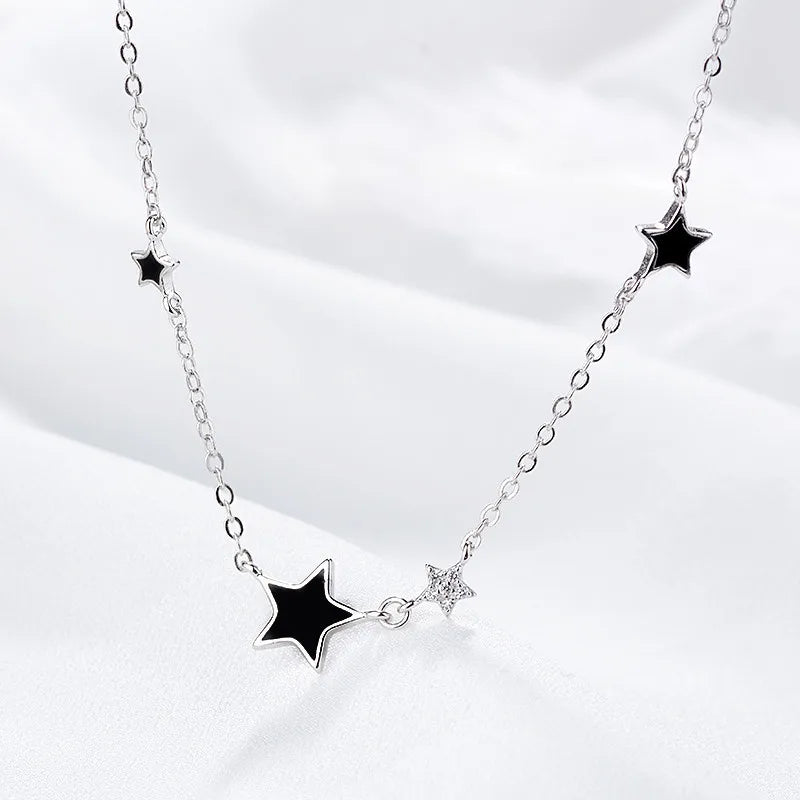 Link Chain Star Charm Necklaces for Women Party Jewelry Chokers